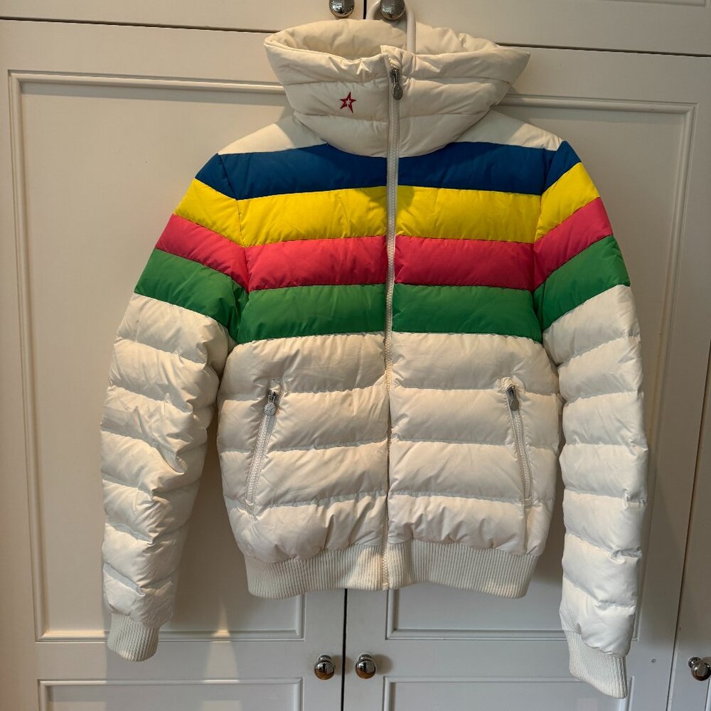 **sold**Perfect Moment Queenie Striped Ski Jacket